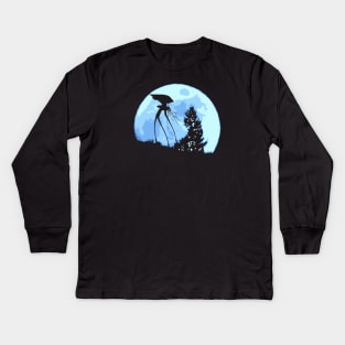 Alien Walker Kids Long Sleeve T-Shirt